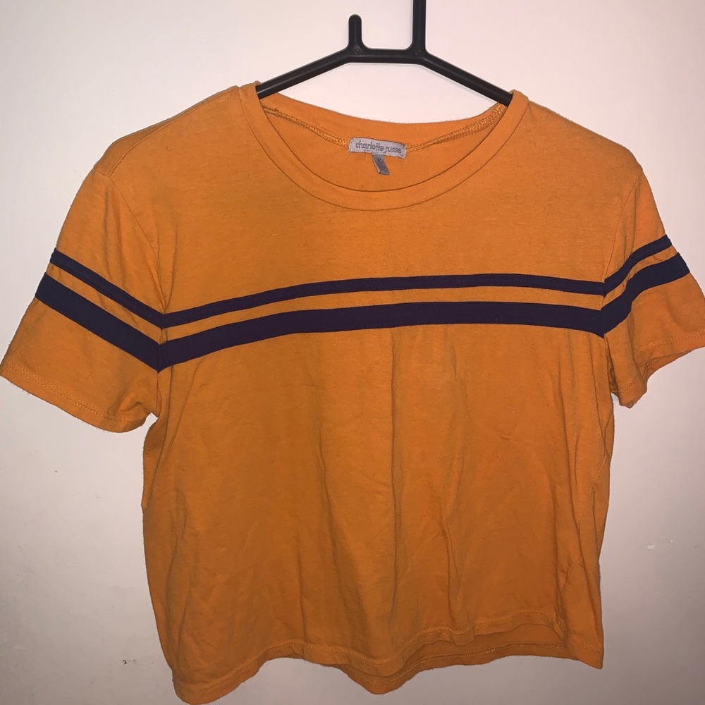 charlotte ruse cropped tee